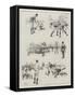 Football Sketches-Amedee Forestier-Framed Stretched Canvas