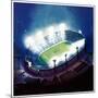 "Football Stadium at Night,"October 1, 1938-Wesley Neff-Mounted Giclee Print