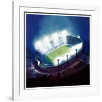 "Football Stadium at Night,"October 1, 1938-Wesley Neff-Framed Giclee Print