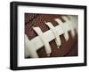 Football Stitching-Rob Chatterson-Framed Photographic Print