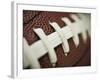 Football Stitching-Rob Chatterson-Framed Photographic Print