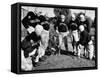 Football Team for the Boilermakers' Union-J^ R^ Eyerman-Framed Stretched Canvas