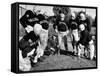 Football Team for the Boilermakers' Union-J^ R^ Eyerman-Framed Stretched Canvas