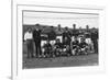 Football Team, Hammerfest, Northern Norway, 20th July 1929-null-Framed Giclee Print