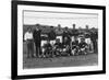 Football Team, Hammerfest, Northern Norway, 20th July 1929-null-Framed Giclee Print