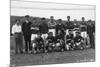 Football Team, Hammerfest, Northern Norway, 20th July 1929-null-Mounted Giclee Print