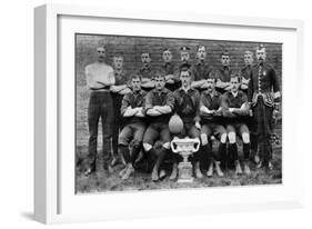 Football Team of the 1st Royal Scots (Lothian Regimen), 1896-null-Framed Giclee Print