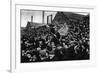 Football: the Cup Tie Crowd at Derby, 1903-null-Framed Photographic Print