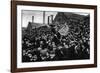 Football: the Cup Tie Crowd at Derby, 1903-null-Framed Photographic Print