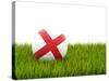 Football with Flag of England-Mikhail Mishchenko-Stretched Canvas
