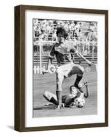 Football World Cup 1982 in Spain : France Team Vs Austria Team, June 28, 1982-null-Framed Photo