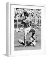 Football World Cup 1982 in Spain : France Team Vs Austria Team, June 28, 1982-null-Framed Photo