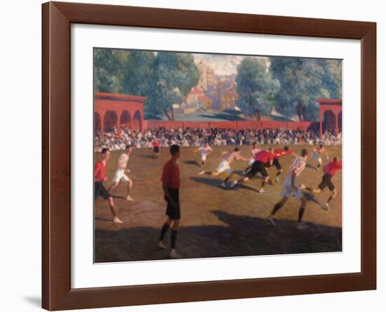 Football-Fedor Ivanovich Zakharov-Framed Premium Giclee Print