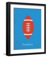 Football-null-Framed Art Print