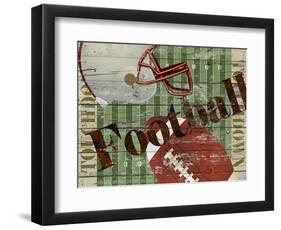 Football-Karen Williams-Framed Giclee Print