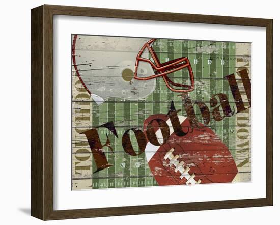 Football-Karen Williams-Framed Giclee Print