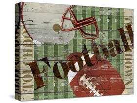 Football-Karen Williams-Stretched Canvas