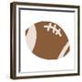 Football-Jace Grey-Framed Premium Giclee Print