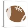 Football-Jace Grey-Stretched Canvas