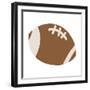 Football-Jace Grey-Framed Art Print