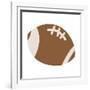 Football-Jace Grey-Framed Art Print