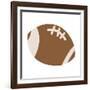 Football-Jace Grey-Framed Art Print