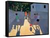 Footballers, Kos, 1993-Andrew Macara-Framed Stretched Canvas