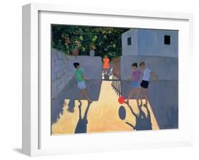 Footballers, Kos, 1993-Andrew Macara-Framed Giclee Print