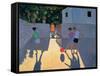 Footballers, Kos, 1993-Andrew Macara-Framed Stretched Canvas