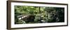 Footbridge across a Pond, Kyoto Imperial Palace Gardens, Kyoto Prefecture, Japan-null-Framed Photographic Print