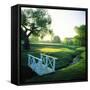 Footbridge in a Golf Course, Inverness Golf Course, Palatine, Cook County, Illinois, USA-null-Framed Stretched Canvas