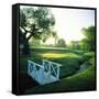 Footbridge in a Golf Course, Inverness Golf Course, Palatine, Cook County, Illinois, USA-null-Framed Stretched Canvas