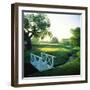 Footbridge in a Golf Course, Inverness Golf Course, Palatine, Cook County, Illinois, USA-null-Framed Photographic Print