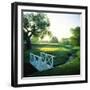 Footbridge in a Golf Course, Inverness Golf Course, Palatine, Cook County, Illinois, USA-null-Framed Photographic Print