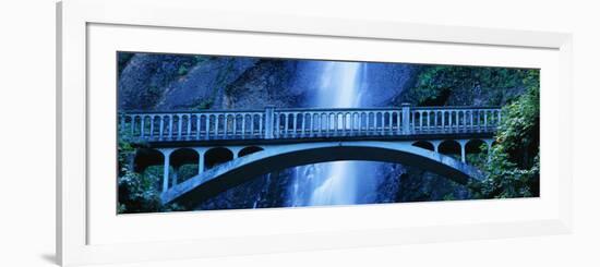 Footbridge Multnomah Falls, OR-null-Framed Photographic Print