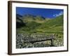 Footbridge over Oxendale Beck Near Crinkle Crags, Lake District National Park, Cumbria, England, UK-Maxwell Duncan-Framed Photographic Print