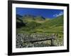 Footbridge over Oxendale Beck Near Crinkle Crags, Lake District National Park, Cumbria, England, UK-Maxwell Duncan-Framed Photographic Print