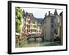 Footbridge Over the Thiou River, Annecy, Haute-Savoie, Rhone-Alpes, France-Ruth Tomlinson-Framed Photographic Print