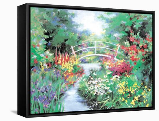 Footbridge-unknown Levine-Framed Stretched Canvas