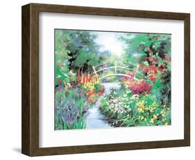 Footbridge-unknown Levine-Framed Art Print