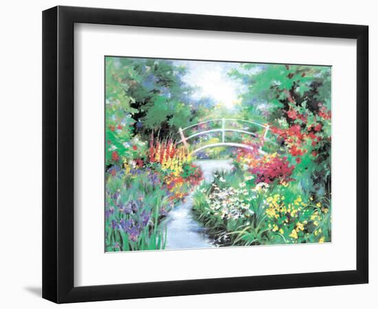 Footbridge-unknown Levine-Framed Art Print