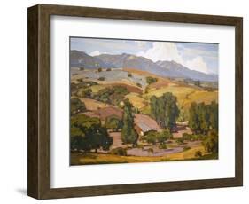 Foothill Ranch-William Wendt-Framed Art Print