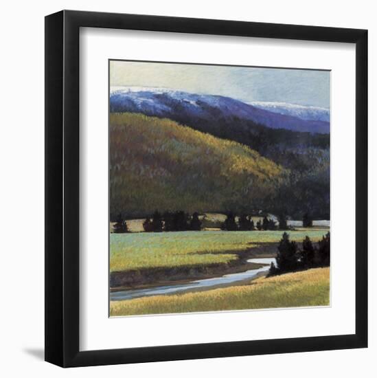 Foothills in Late Spring-Sandy Wadlington-Framed Giclee Print