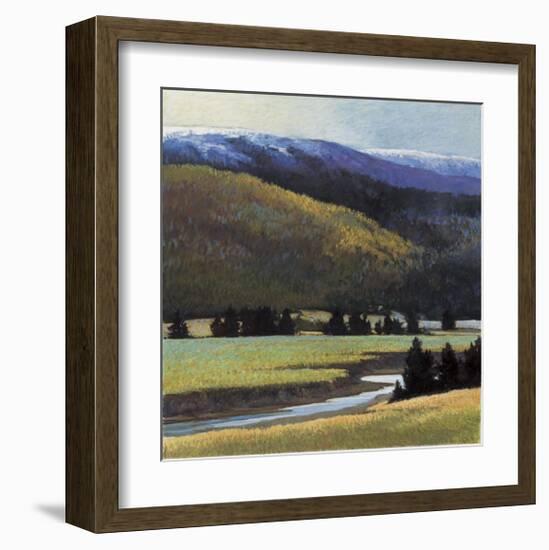 Foothills in Late Spring-Sandy Wadlington-Framed Giclee Print