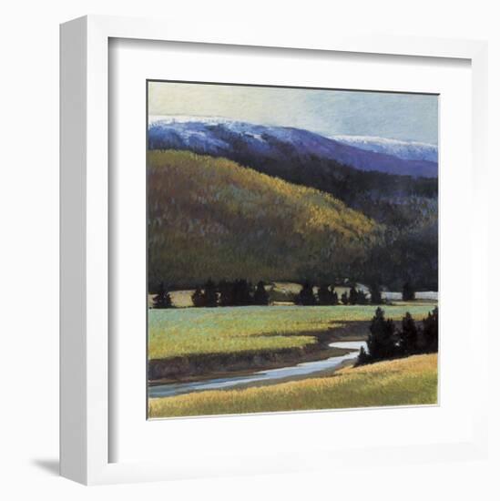 Foothills in Late Spring-Sandy Wadlington-Framed Giclee Print