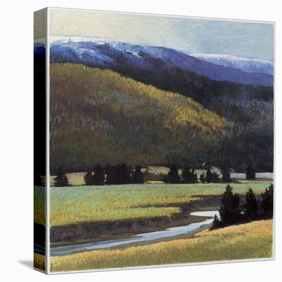 Foothills in Late Spring-Sandy Wadlington-Stretched Canvas