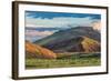 Foothills of Rocky Mountains in Colorado - Red Mountain Open Space near Fort Collins with a Dam on-PixelsAway-Framed Photographic Print