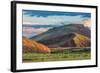 Foothills of Rocky Mountains in Colorado - Red Mountain Open Space near Fort Collins with a Dam on-PixelsAway-Framed Photographic Print