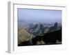 Foothills of the Mountain Range, Simien Mountains, Ethiopia, Africa-David Poole-Framed Photographic Print