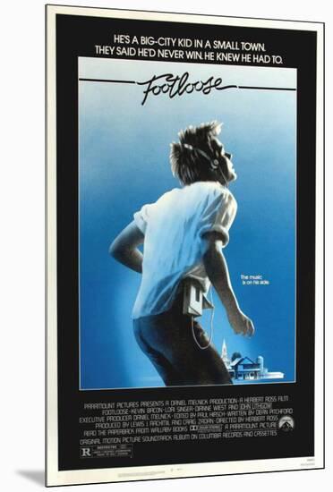 Footloose-null-Mounted Poster